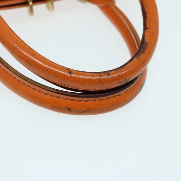 LOUIS VUITTON Epi Pont Neuf Hand Bag Orange Mandarin M5205H LV Auth 83876 - Picture 9 of 16